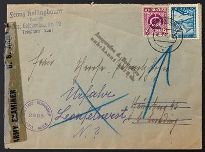 Poststück - Mühlviertel, - Briefmarken