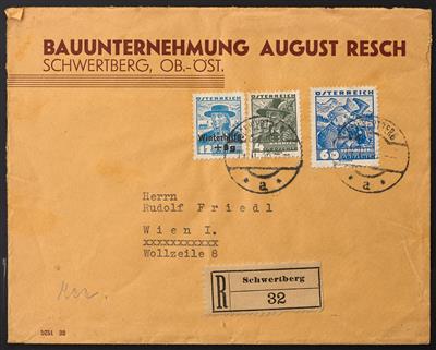 Poststück - Mühlviertel Abstempelungen"SCH", - Stamps