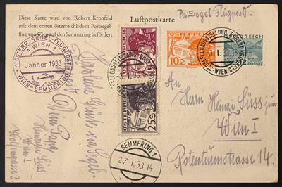 Poststück - Österr., - Stamps