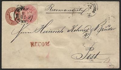 Poststück - Österr. Ausg. 1861/1863, - Stamps