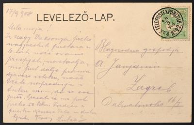 Poststück - Österr. Feldpost 1908 - Kaisermanöver - Známky
