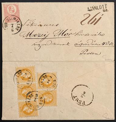 Poststück - Österr. Monarchie Ausg. 1867 bzw. Ungarn Ausg. 1871, - Stamps