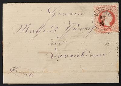 Poststück - Vorarlberg 20 Monarchiebelege aus Bizau, - Briefmarken