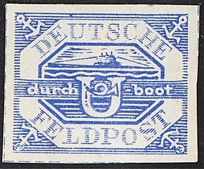 (*) - D. Feldp. Nr. 13a (U-Boot Hela) schönes Stück, - Briefmarken