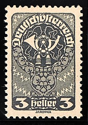 ** - Österr. Nr. 255c (schwarzgrau), - Stamps