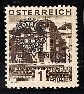 ** - Österr. Nr. 518/23 (Rotarier), - Stamps