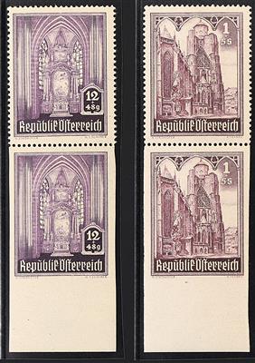 **/* - Österr. Nr. 804Udr (12+48 Gr. Stephansdom NUR OBEN GEZÄHNT), - Stamps