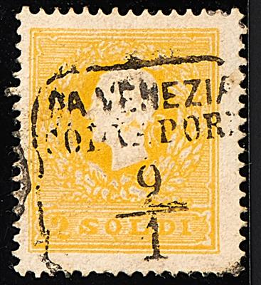 gestempelt/Briefstück - Sammlung Lombardei, - Briefmarken