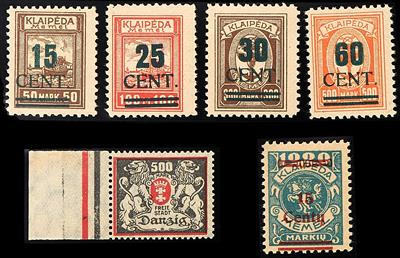 gestempelt/*/** - Sammlung Danzig, - Stamps