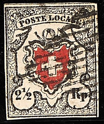 gestempelt - Schweiz Nr. 6 I (POSTE - Briefmarken