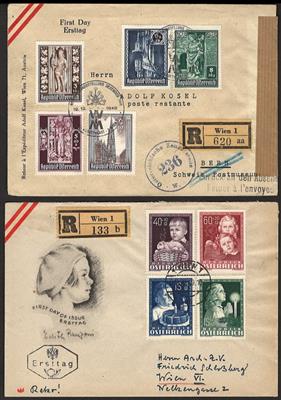 Poststück - Österr. II. Rep., - Briefmarken