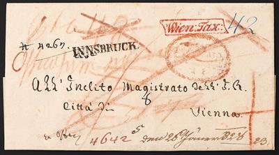 Poststück - Österreich, - Stamps
