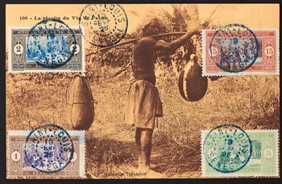 Poststück - Partie AK Westafrika ab ca. 1912, - Známky