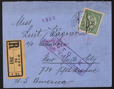 Poststück - Partie Feld- Zensur- POW und Militär - Post Österr. meist WK I, - Stamps