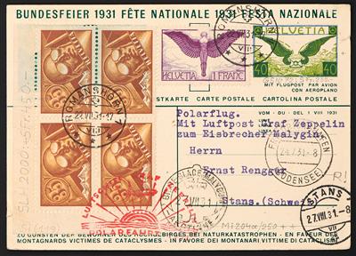 Poststück - Zeppelinpost, - Briefmarken