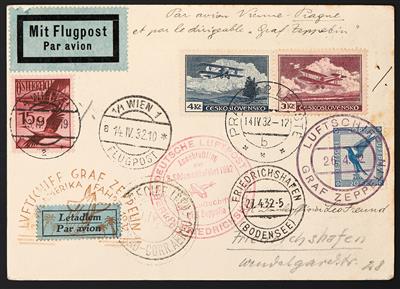 Poststück - 3. Südamerikafahrt 1932, - Briefmarken