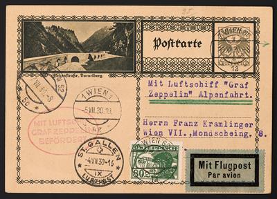 Poststück - 5. Schweizfahrt 1930, - Stamps