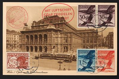 Poststück - Landungsfahrt nach Bern und Basel 1930, - Briefmarken