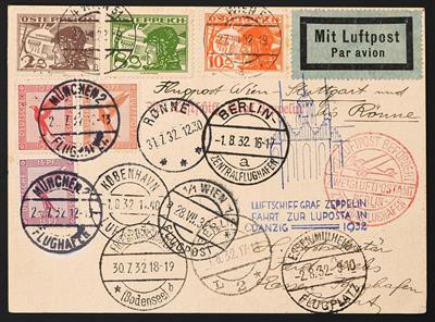 Poststück - LUPOSTA - Fahrt 1932, - Briefmarken