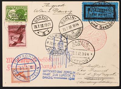 Poststück - LUPOSTA - Fahrt 1932, - Briefmarken