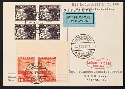 Poststück - LZ 129, - Stamps