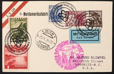 Poststück - LZ 129, - Stamps