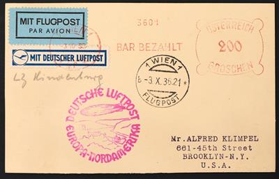 Poststück - LZ 129, - Stamps