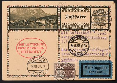 Poststück - Ostpreußen - Fahrt 1930, - Briefmarken