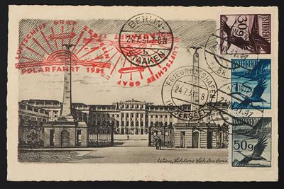 Poststück - Polarfahrt 1931, - Briefmarken