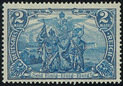 ** - D.Reich Nr. 82 A (2 Mk.) feinst postfr. Prachtstück, - Stamps