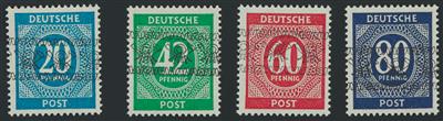 ** - Deutschland All. Bes. (Amerik. u. Brit. Zone) Mi. Spez. Nr. I/I-IX/I (Bandaufdruck), - Briefmarken