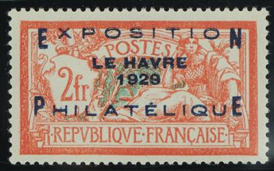 ** - Frankreich Nr. 239 (Le Havre) postfr. erles. Prachtstück, - Stamps