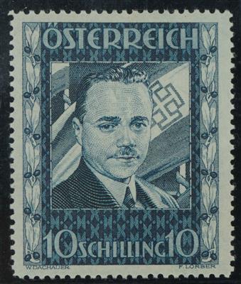 ** - Österr. 10.- S Dollfuß Prachtstück - Známky