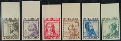 ** - Österr. Baumeister ungezähnt, - Briefmarken