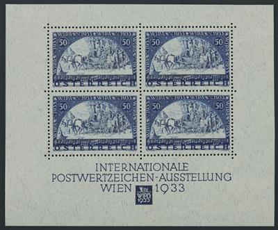 * - Österr. WIPAblock mit Umschlag - Stamps