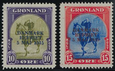 ** - Sammlung Grönland 1938/1987, - Francobolli