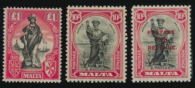**/* - Sammlung Malta 1860/2000, - Briefmarken
