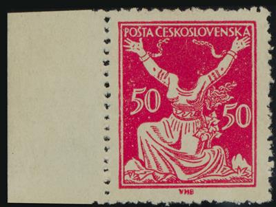 ** - Tschechosl. 1920, - Briefmarken