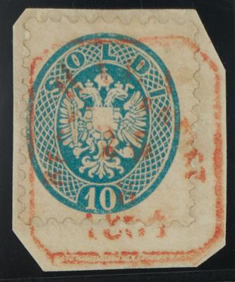 Briefstück - Lomb. - Ven. Nr. 22a, - Briefmarken