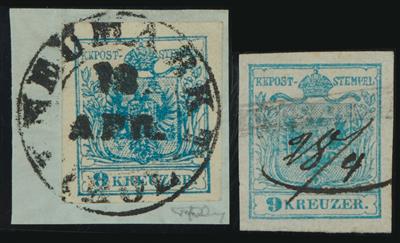 gestempelt/Briefstück/Poststück - Partie Österr. Monarchie meist Ausg. 1850/1863, - Známky