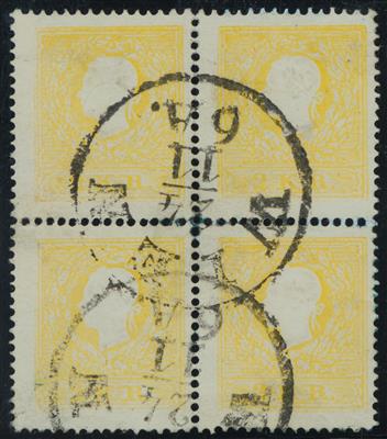 gestempelt - Österr. Nr. 10II, - Briefmarken