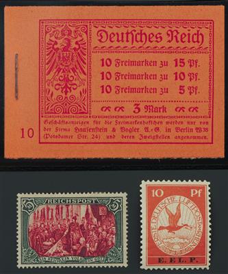 gestempelt/*/(*)/Poststück - Sammlung D.Reich 1872/1937, - Stamps
