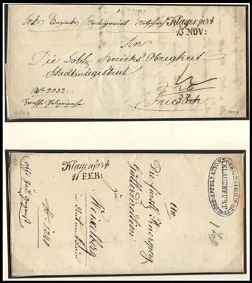 Poststück/gestempelt - Saubere u. reichh. Spezialsammlung - Briefmarken