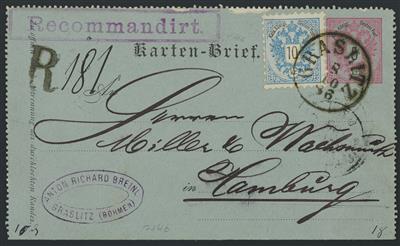 Poststück - Österr. Monarchie, - Briefmarken