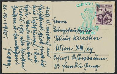 Poststück - Partie Briefe u. div. Postbelege Österr. ab 1864 u.a. Feldp. um 1915, - Francobolli