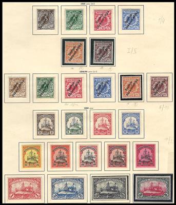 * - D. Südwestafrika Nr. 1/4, - Stamps