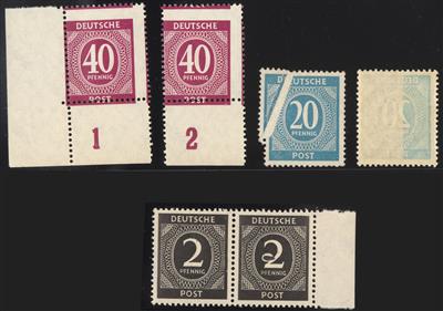 **/gestempelt/Poststück/* - Reichh. Sammlung Alliierte Gemeinschaftsausgaben, - Stamps