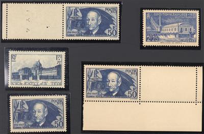 **/*/gestempelt - Sammlung  FRANKREICH - Ausg. 1862/1981 etc. - u.a. Nr.293/94, - Briefmarken