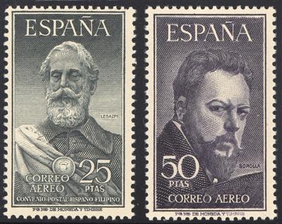 ** - Spanien Flug  Nr. 1019/20 postfr. Prachtstücke, - Stamps