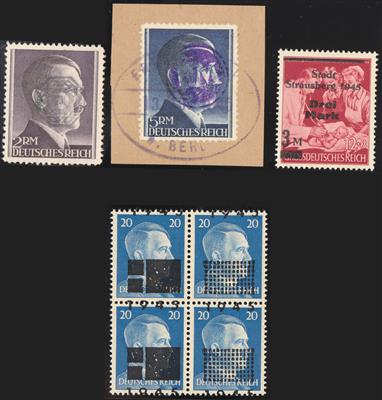 gestempelt/*/**/Briefstück - Sammlung D. Lokalausgaben ab 1945, - Stamps